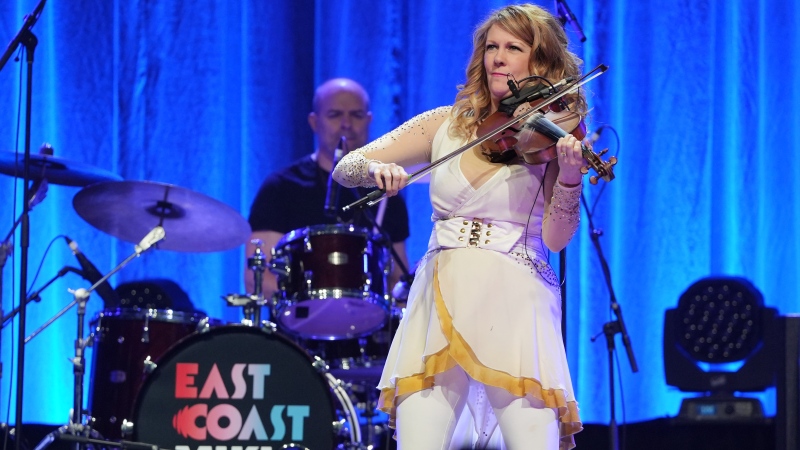 Natalie MacMaster performs during the East Coast Music Awards in Halifax on May 4, 2023. THE CANADIAN PRESS/Darren Calabrese