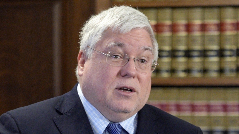 West Virginia Attorney General Patrick Morrisey speaks during a news conference at the state Capitol, in Charleston, W.Va., May 4, 2023. (AP Photo/Jeff Dean, File)