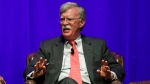 Former national security adviser John Bolton takes part in a discussion on global leadership at Vanderbilt University Wednesday, Feb. 19, 2020, in Nashville, Tenn. (Mark Humphrey / AP Photo)