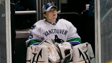 Cory Schneider NHL Debut Vancouver Canucks Jersey