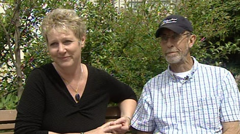 Katrine and Ed Conroy speak about participating in a living donor kidney exchange in 2010. (File photo)