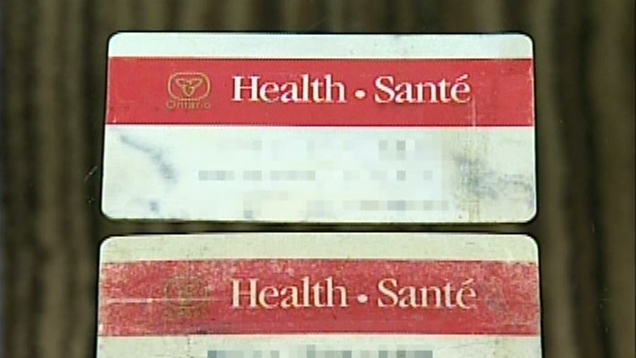 Red and White health card