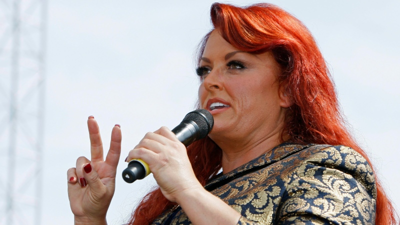 Wynonna Judd performs during the opening of the CMA Music Festival Thursday, June 10, 2010 at the Riverfront stage in Nashville, Tenn.(AP / Wade Payne)
