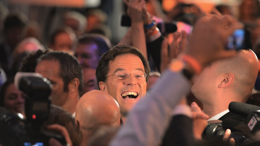 Dutch Prime Minister and Liberal Party leader Mark Rutte 