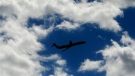 An airplane is seen after takeoff in this file photo. (AP / Manu Fernandez)